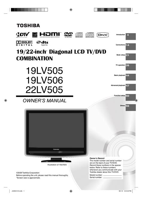 Toshiba 14AF42 Manual pdf